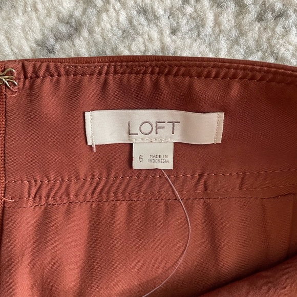 Reddish/Brownish Loft Pencil Skirt - Picture 3 of 3